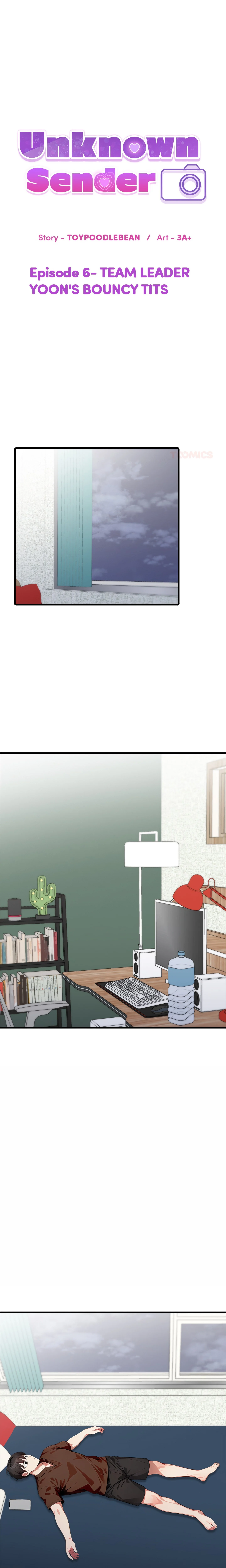 Unknown Sender chapter 6 page 1
