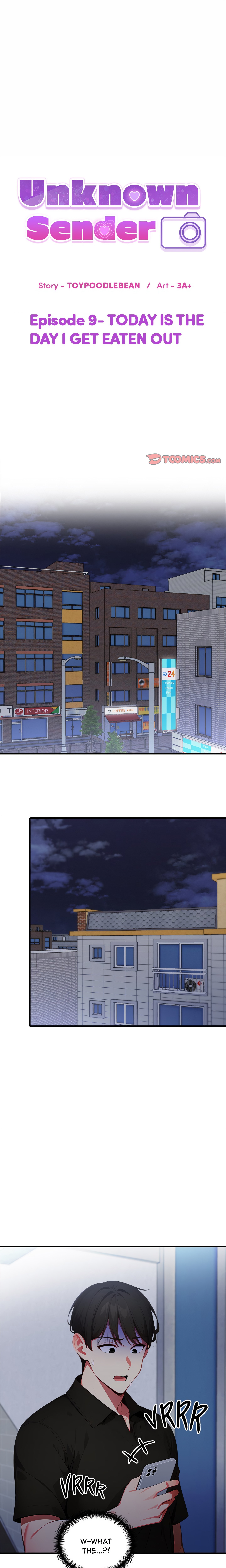 Unknown Sender chapter 9 page 1