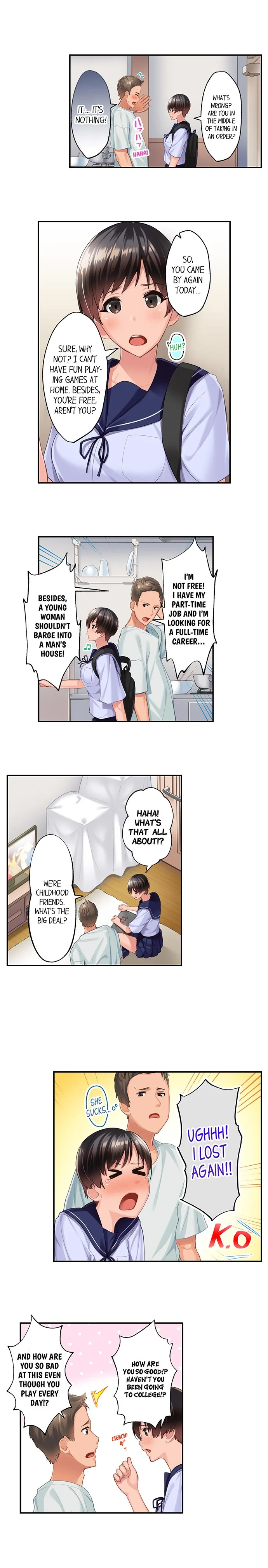 Using 100 Boxes of Condoms With My Childhood Friend! chapter 1 page 3