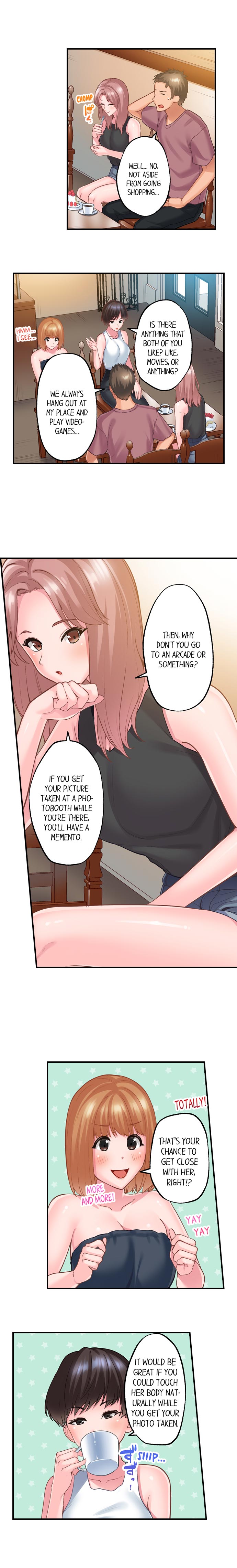 Using 100 Boxes of Condoms With My Childhood Friend! chapter 13 page 3