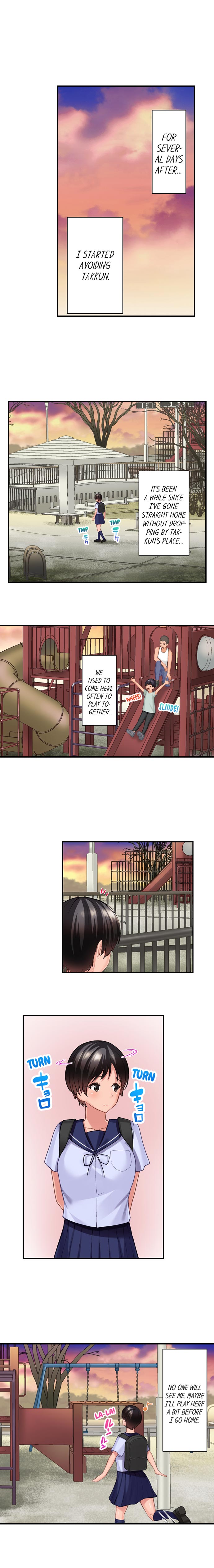 Using 100 Boxes of Condoms With My Childhood Friend! chapter 13 page 6