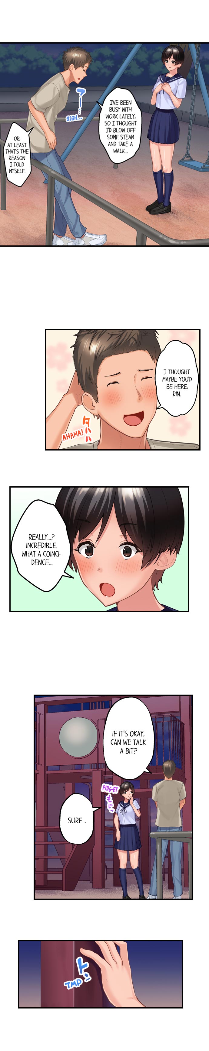 Using 100 Boxes of Condoms With My Childhood Friend! chapter 13 page 8