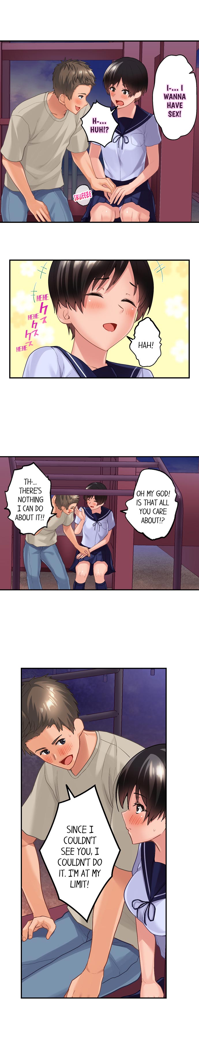 Using 100 Boxes of Condoms With My Childhood Friend! chapter 14 page 3