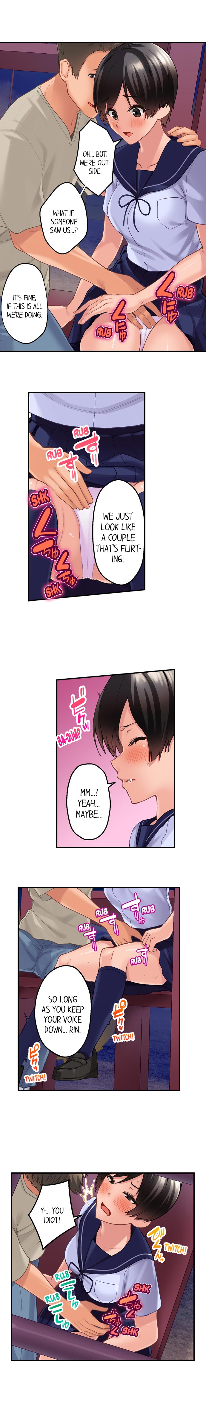 Using 100 Boxes of Condoms With My Childhood Friend! chapter 14 page 5