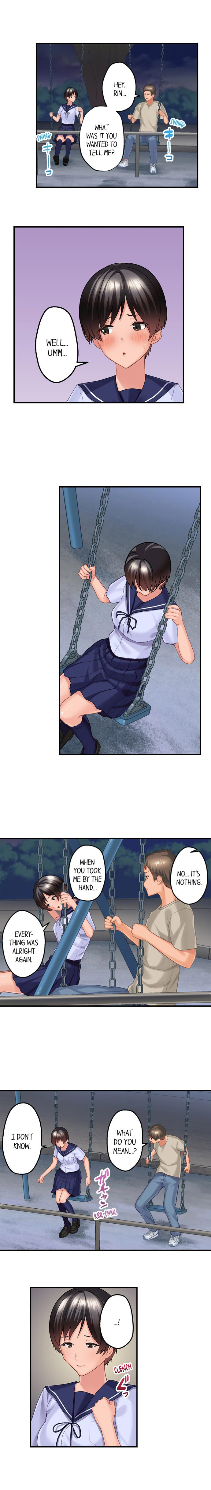 Using 100 Boxes of Condoms With My Childhood Friend! chapter 15 page 9
