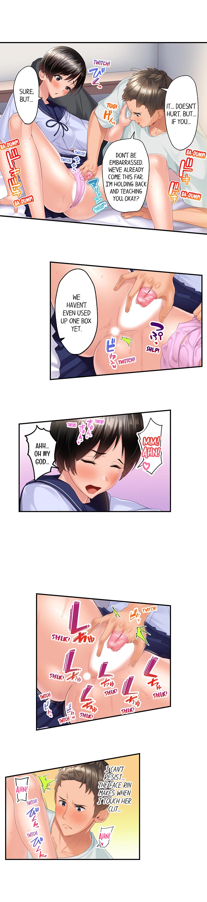 Using 100 Boxes of Condoms With My Childhood Friend! chapter 2 page 8