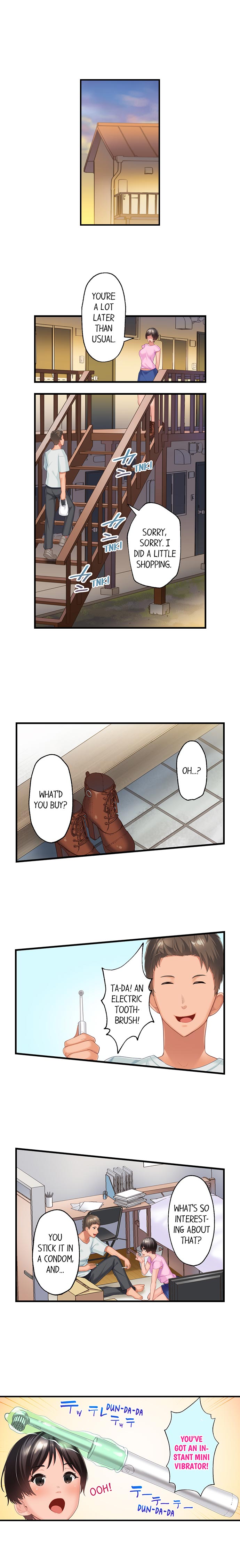 Using 100 Boxes of Condoms With My Childhood Friend! chapter 4 page 7