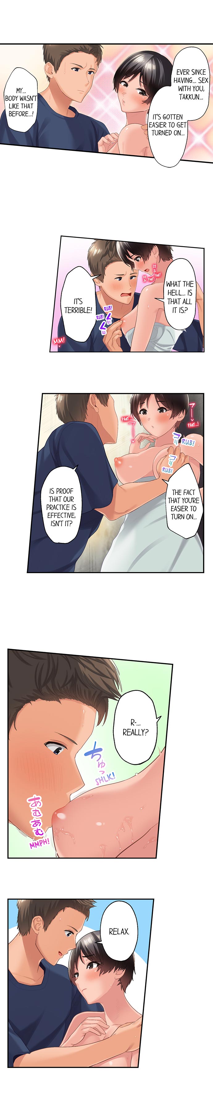 Using 100 Boxes of Condoms With My Childhood Friend! chapter 8 page 4