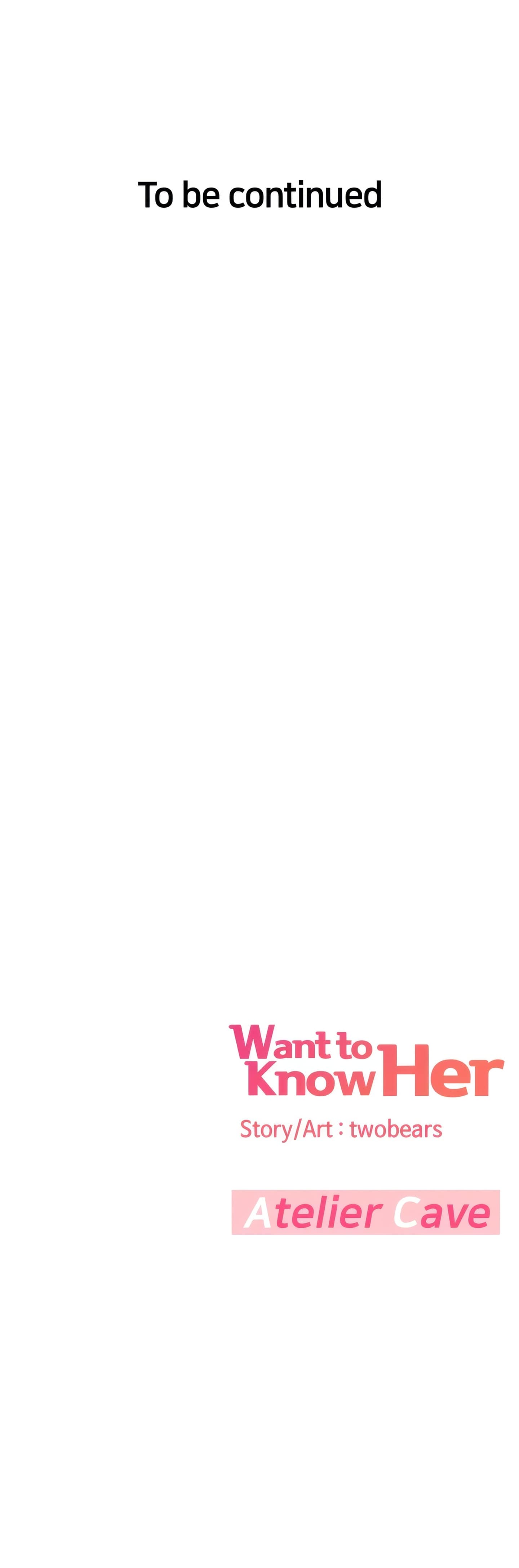 Want to Know Her (Official) chapter 6 page 33
