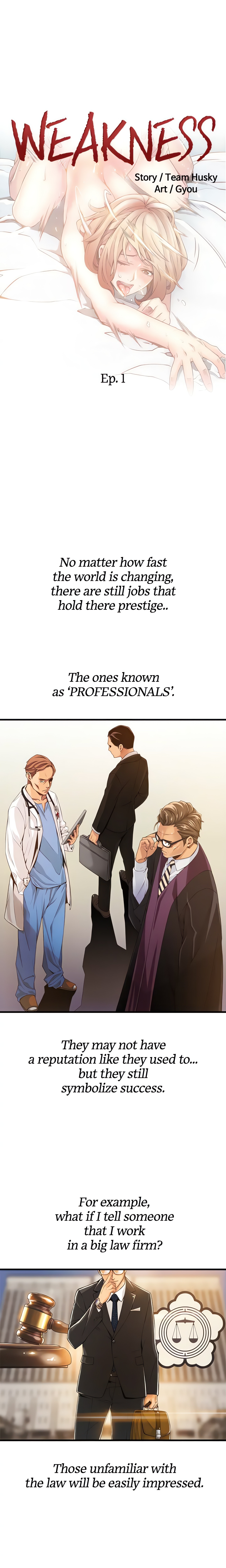 Weakness (Official) chapter 1 page 1