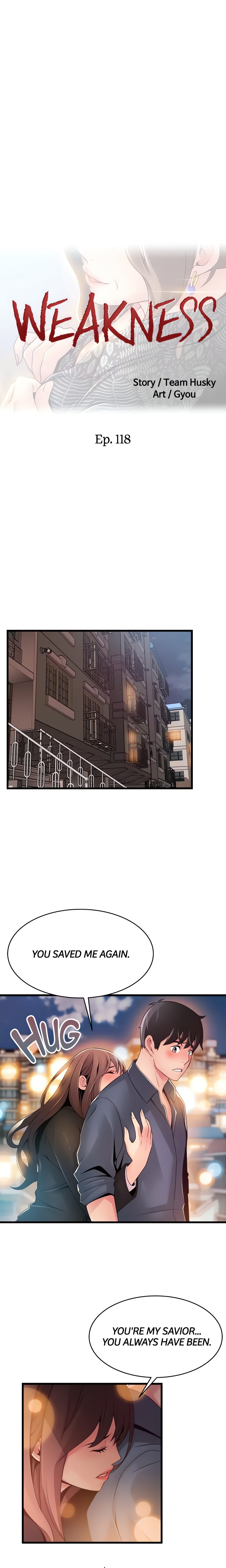 Weakness (Official) chapter 118 page 1