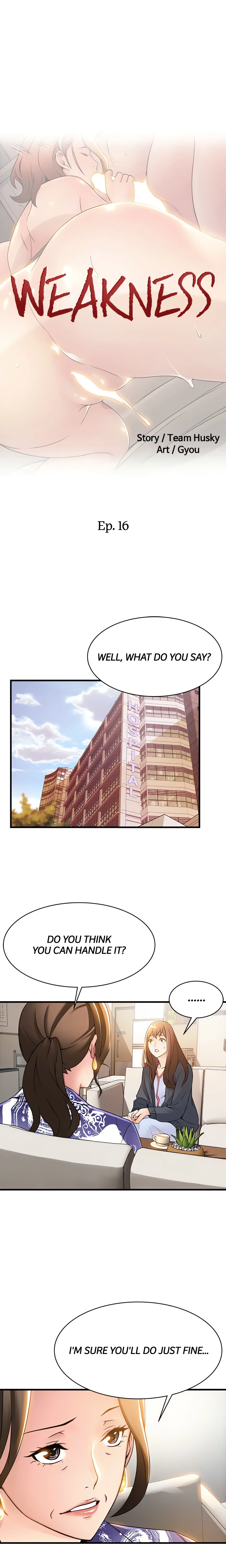 Weakness (Official) chapter 16 page 1