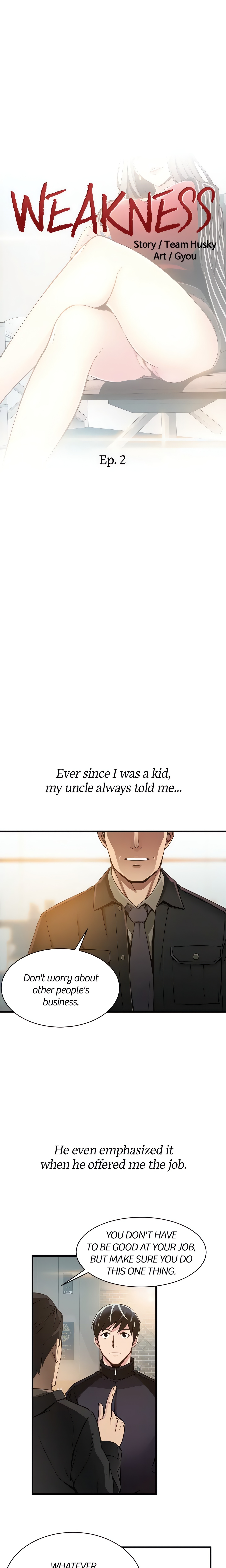 Weakness (Official) chapter 2 page 1