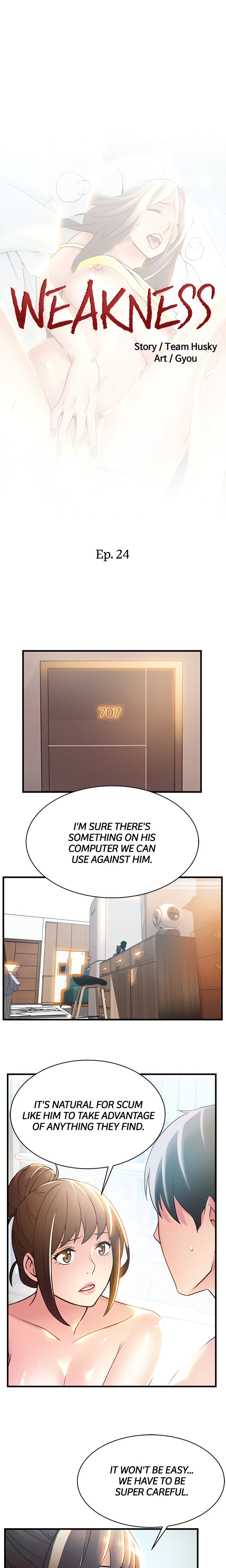 Weakness (Official) chapter 24 page 1