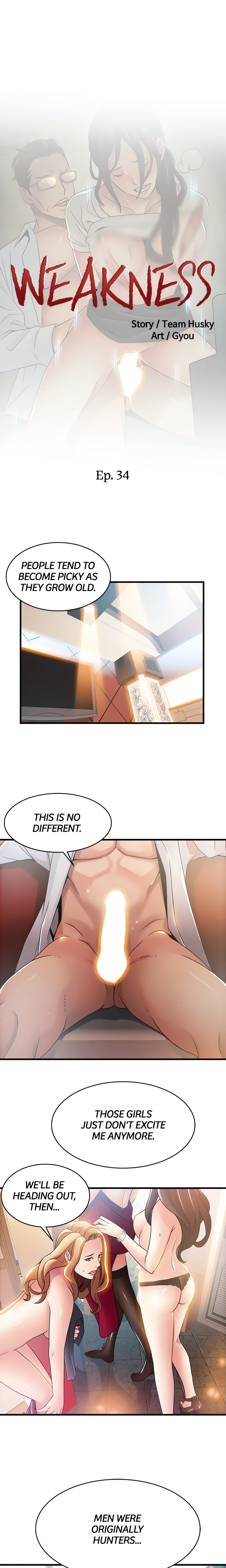 Weakness (Official) chapter 34 page 1