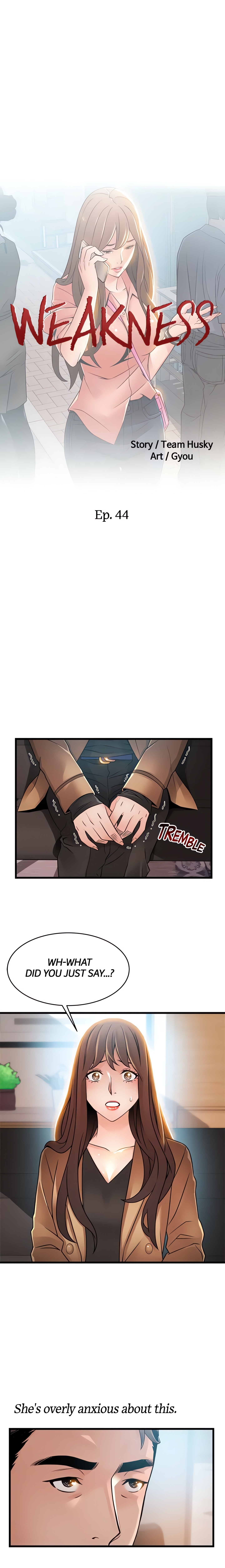 Weakness (Official) chapter 44 page 1