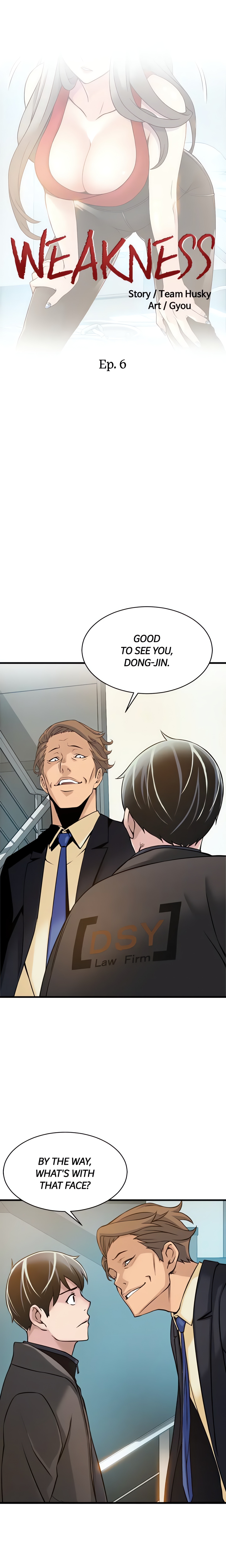 Weakness (Official) chapter 6 page 1