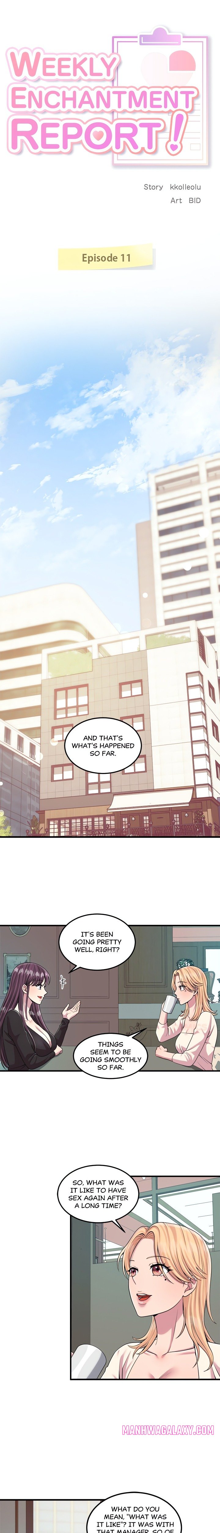 Weekly Enchantment Report chapter 11 page 1