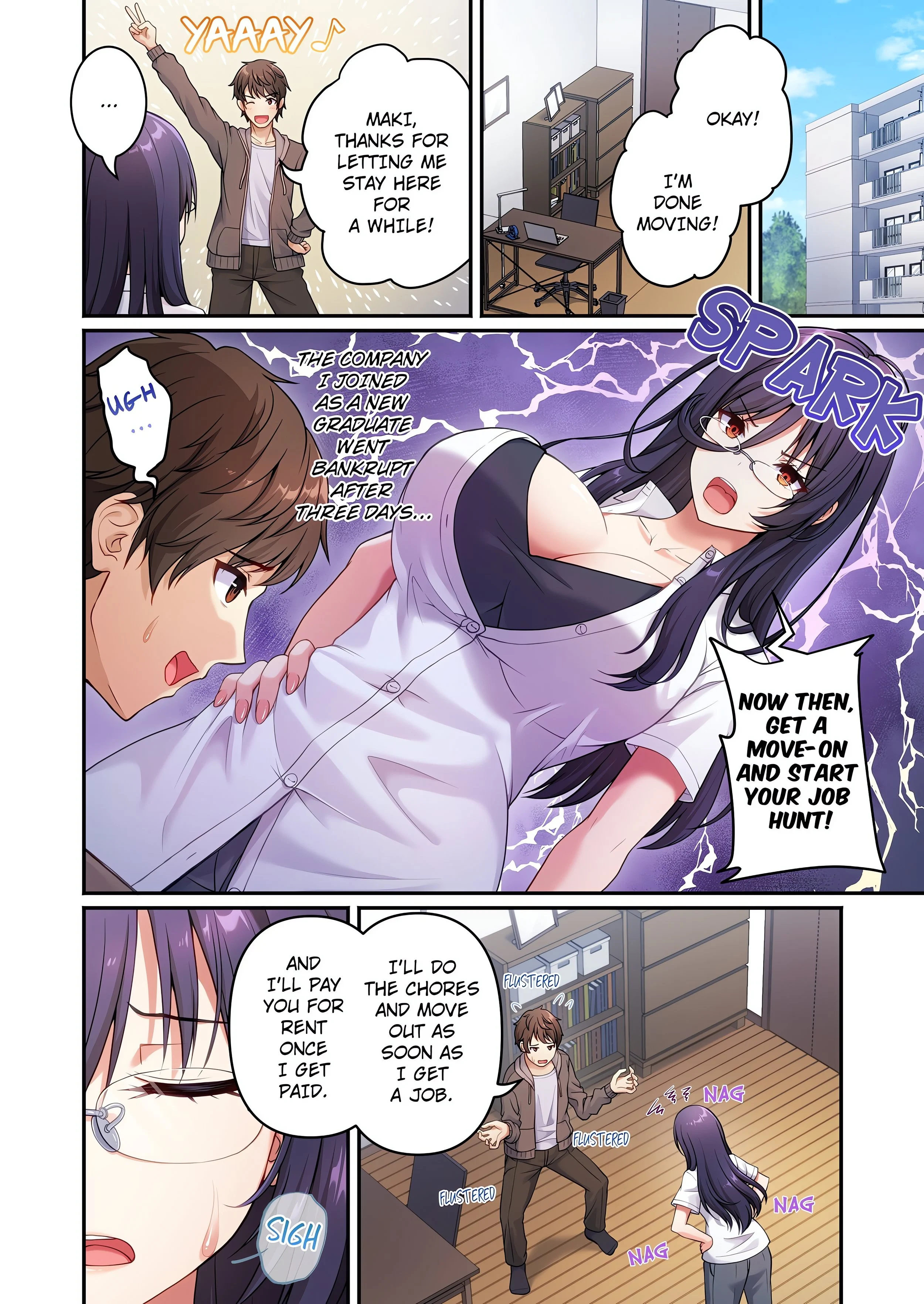 Welcome to the Adult Entertainment Complex: Nonstop Harem Sex After 2 Am! (Uncensored) chapter 1 page 2