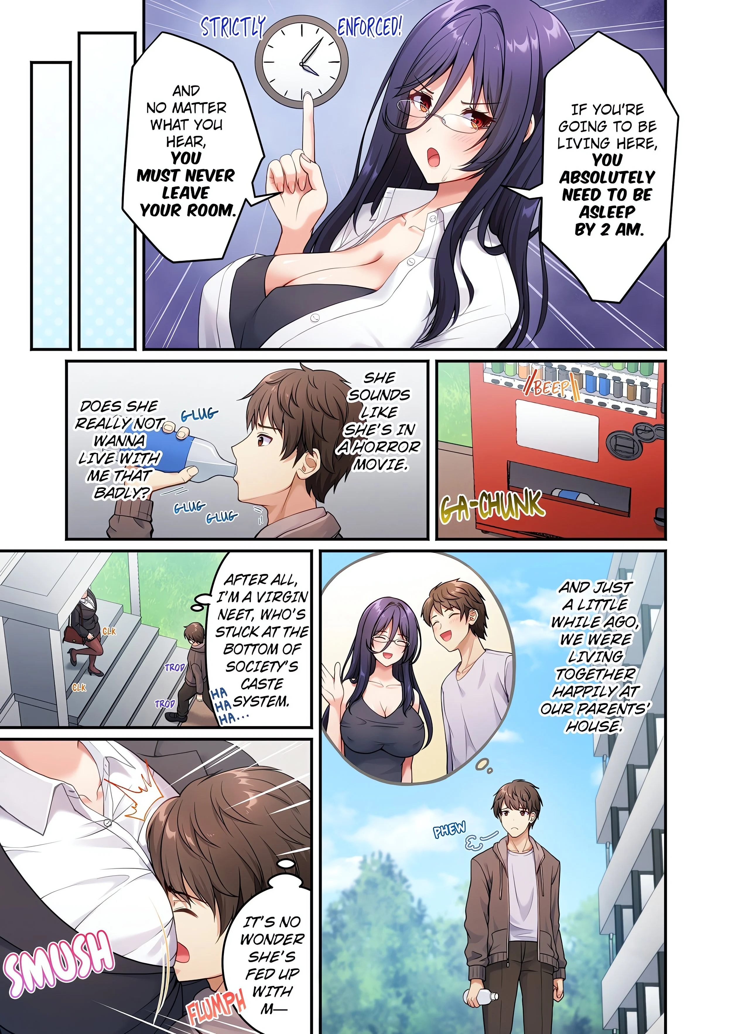 Welcome to the Adult Entertainment Complex: Nonstop Harem Sex After 2 Am! (Uncensored) chapter 1 page 3