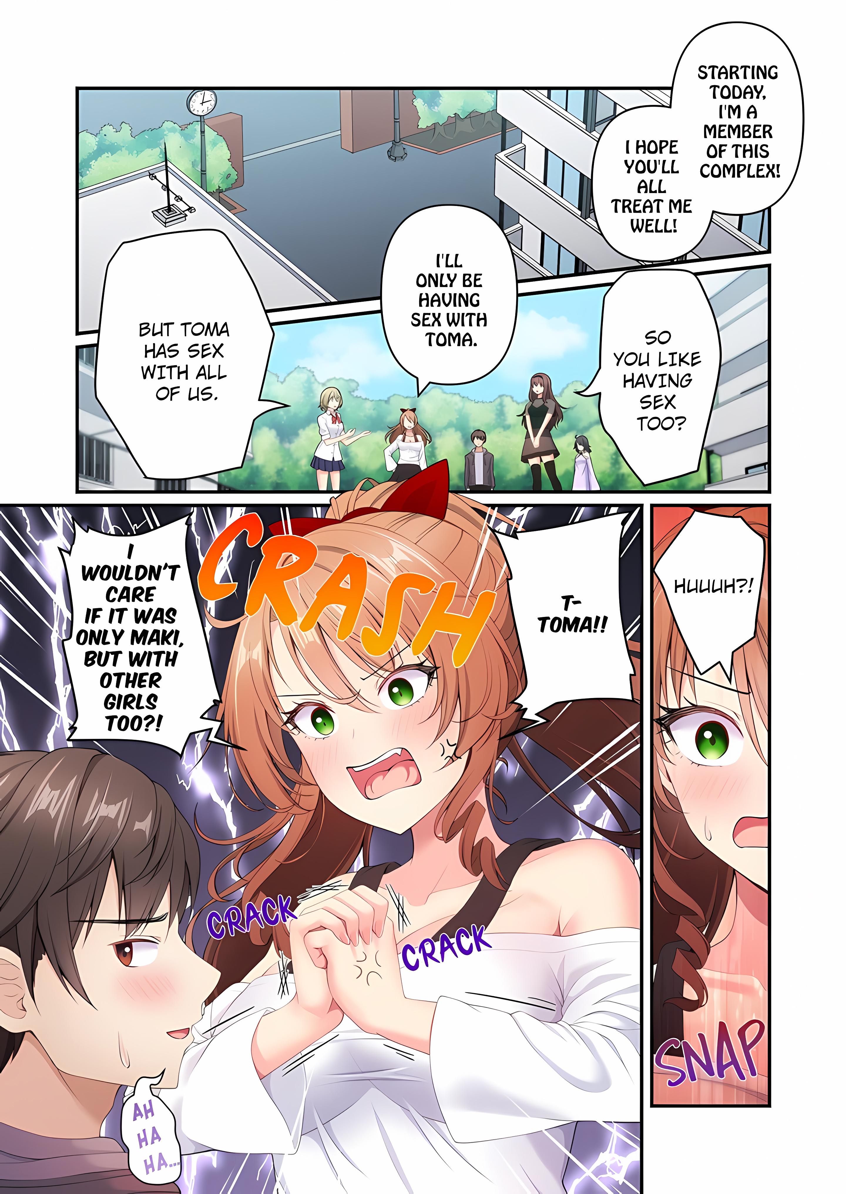 Welcome to the Adult Entertainment Complex: Nonstop Harem Sex After 2 Am! (Uncensored) chapter 8 page 1