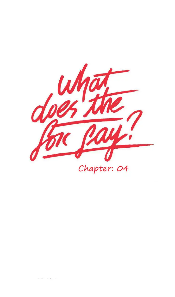 What Does the Fox Say? chapter 4 page 1