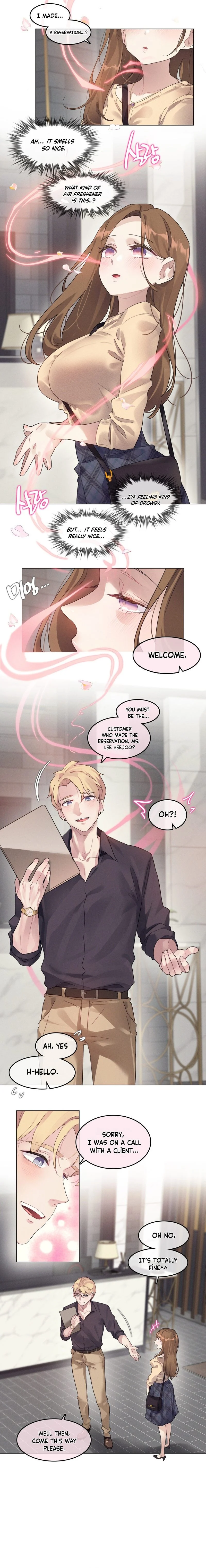 What Happened at the Hypnosis Massage Shop chapter 1 page 5