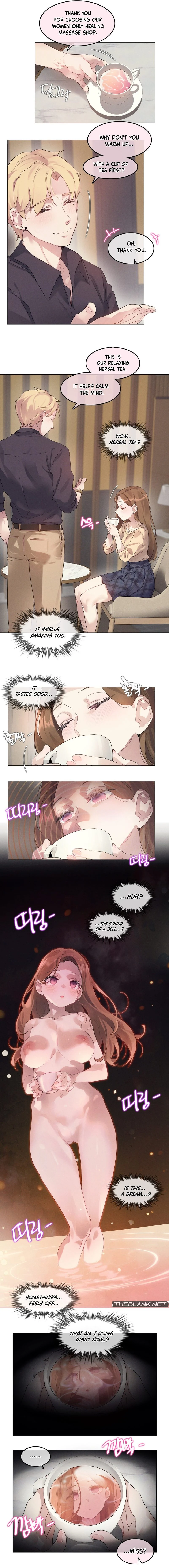 What Happened at the Hypnosis Massage Shop chapter 1 page 6