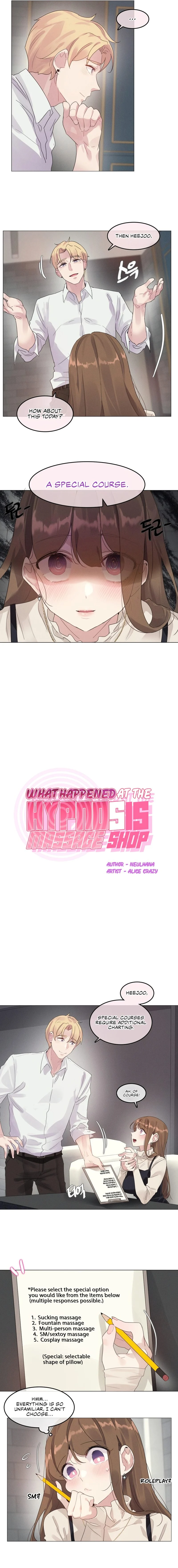 What Happened at the Hypnosis Massage Shop chapter 7 page 4