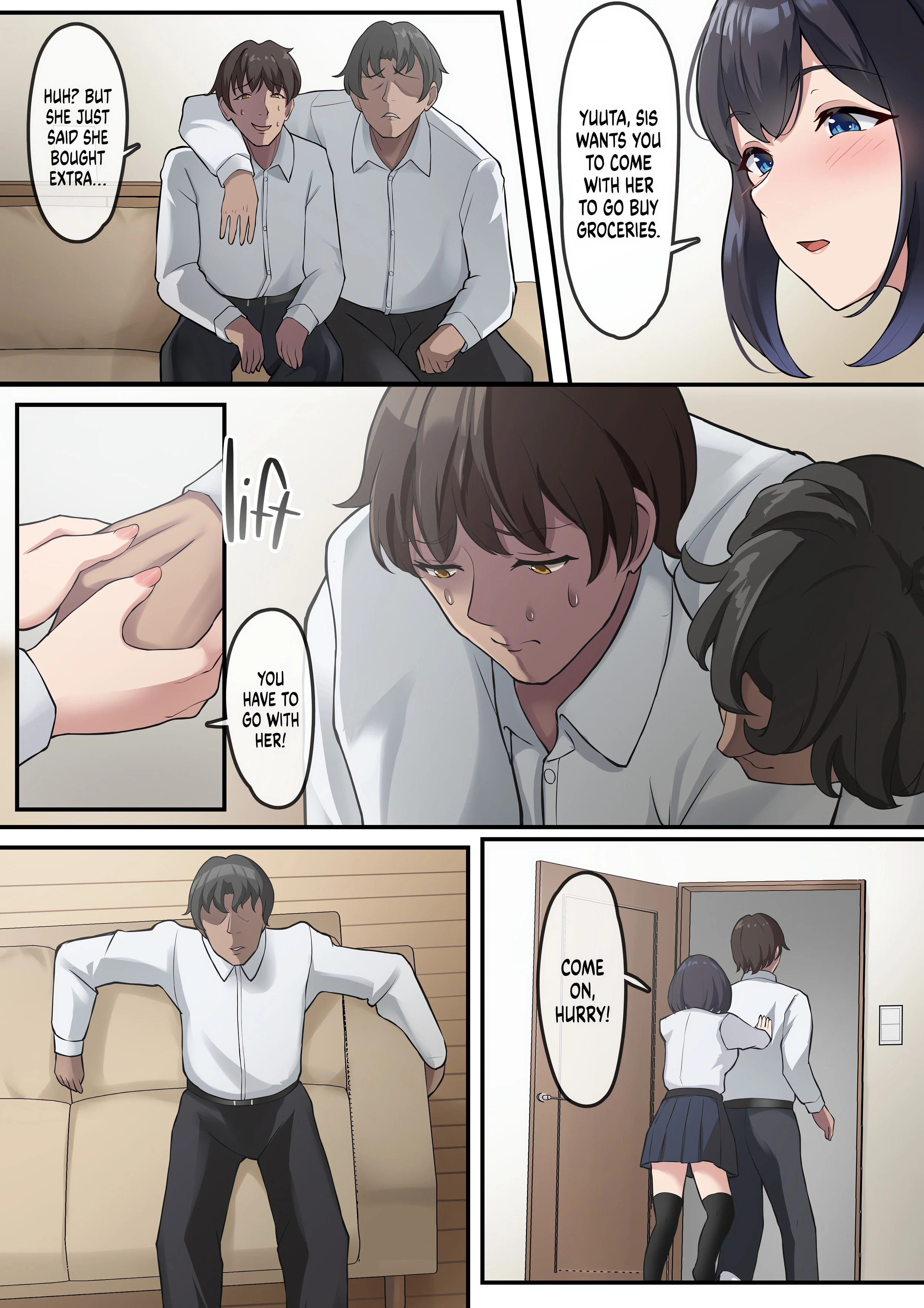 When My Boyfriend’s Dad Comes Home chapter 1 page 7