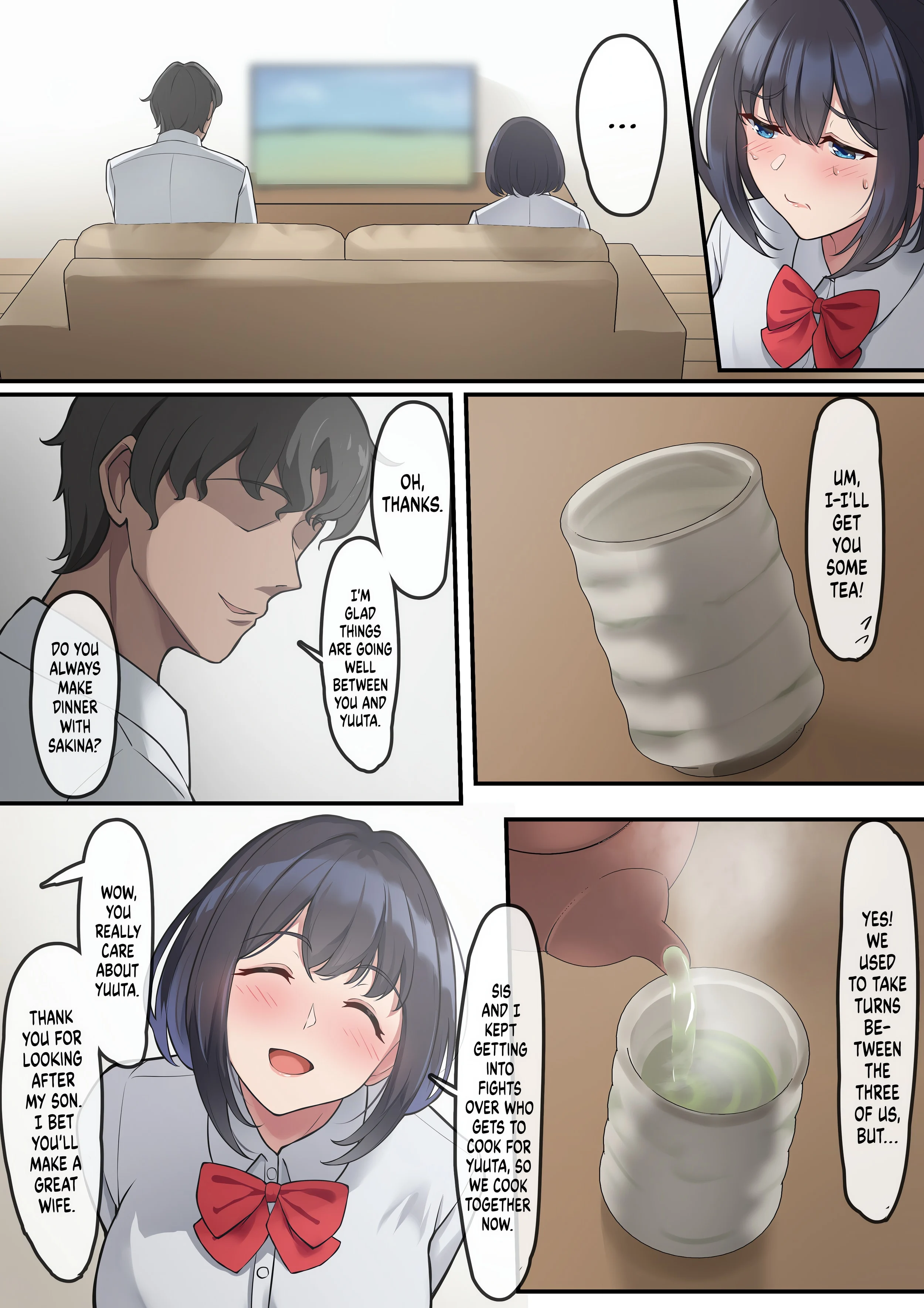 When My Boyfriend’s Dad Comes Home chapter 1 page 9