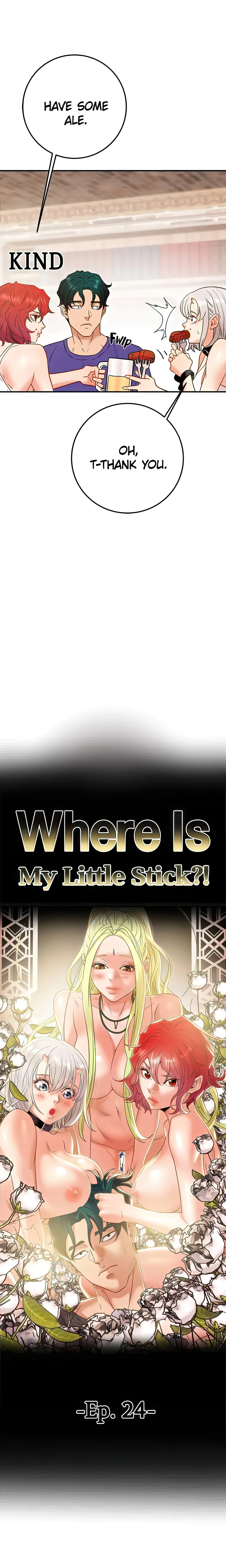 Where Is My Little Stick?! (Official Uncensored) chapter 24 page 7