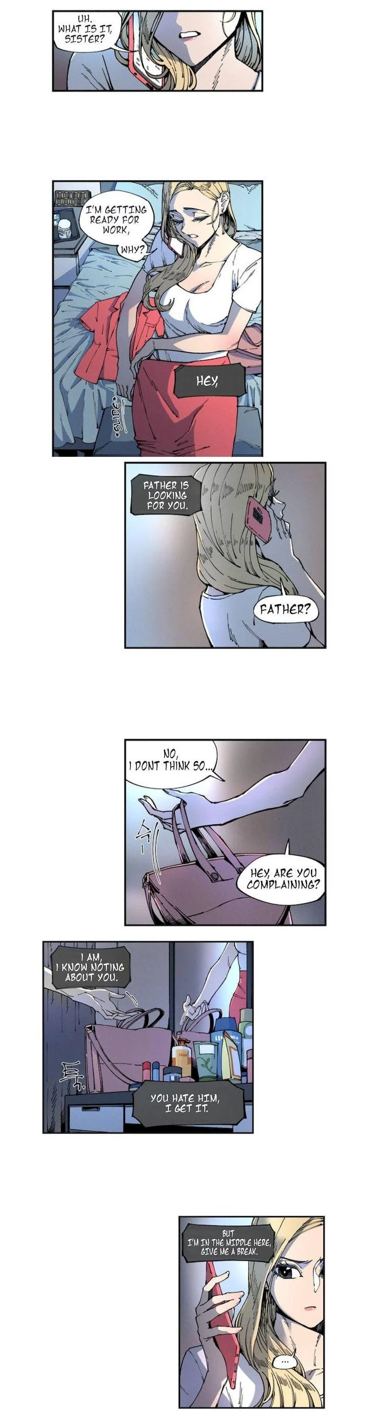 White Angels Get No Rest chapter 1 page 1