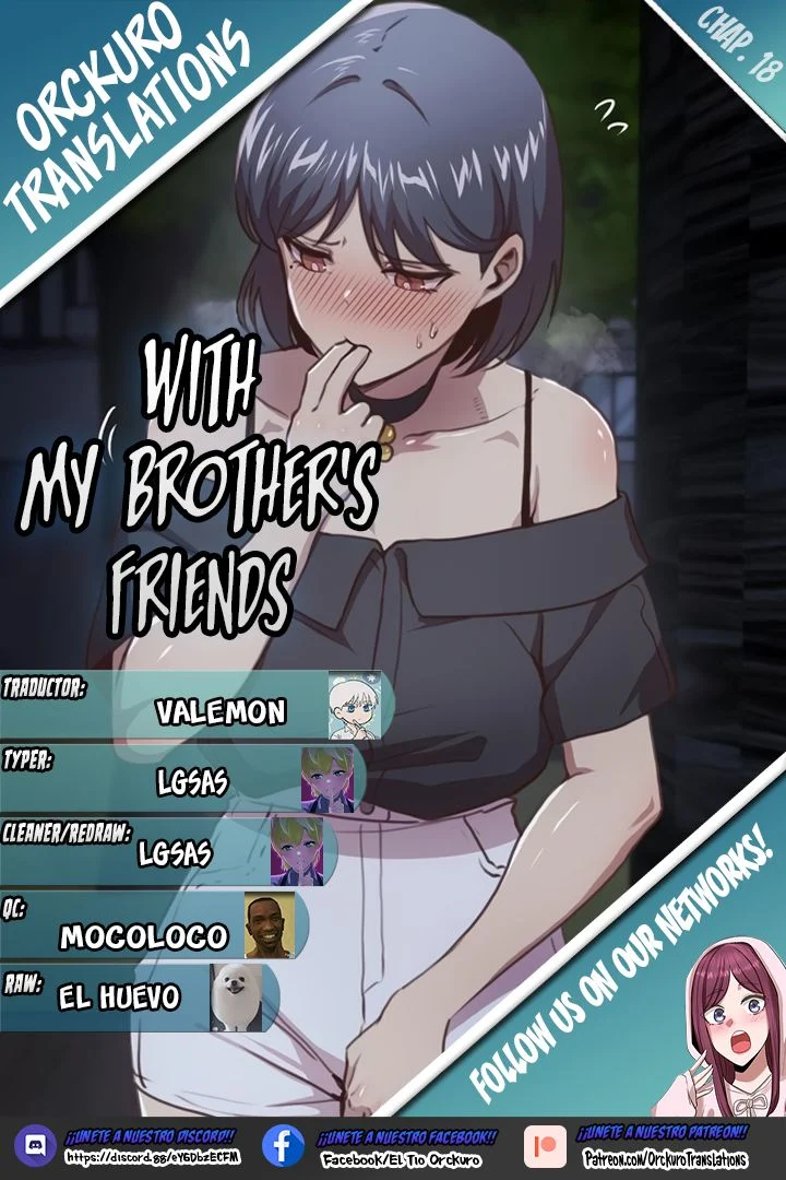 With My Brother’s Friends chapter 18 page 1