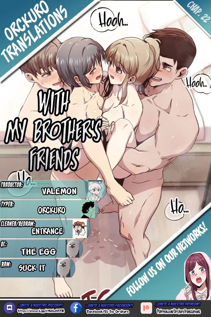 With My Brother’s Friends chapter 22 page 1