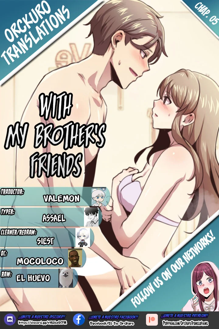 With My Brother’s Friends chapter 5 page 1
