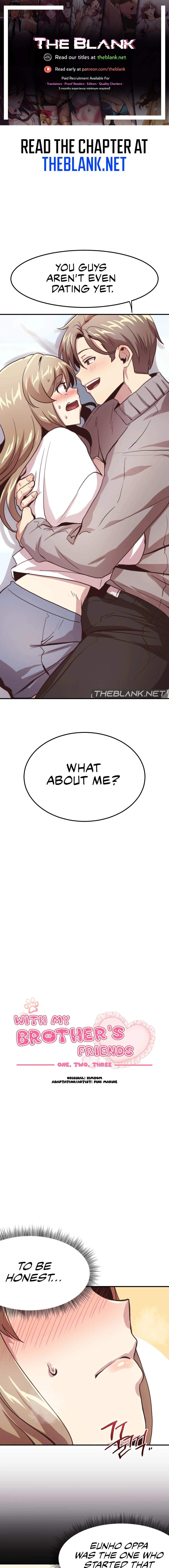With My Brother’s Friends chapter 9 page 1