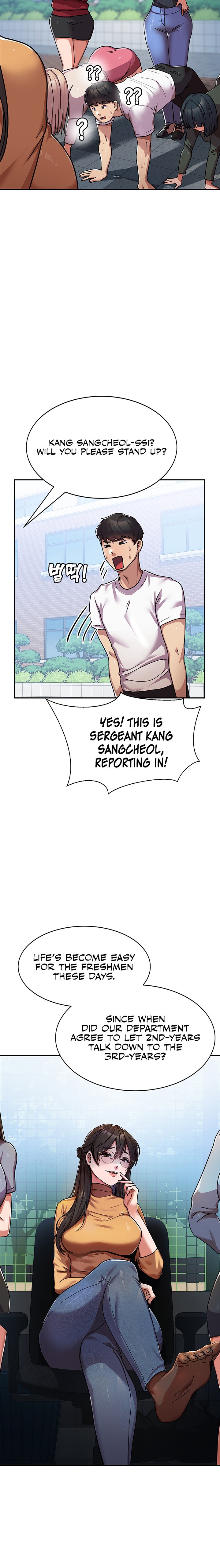 Women’s University Student who Served in the Military chapter 1 page 18