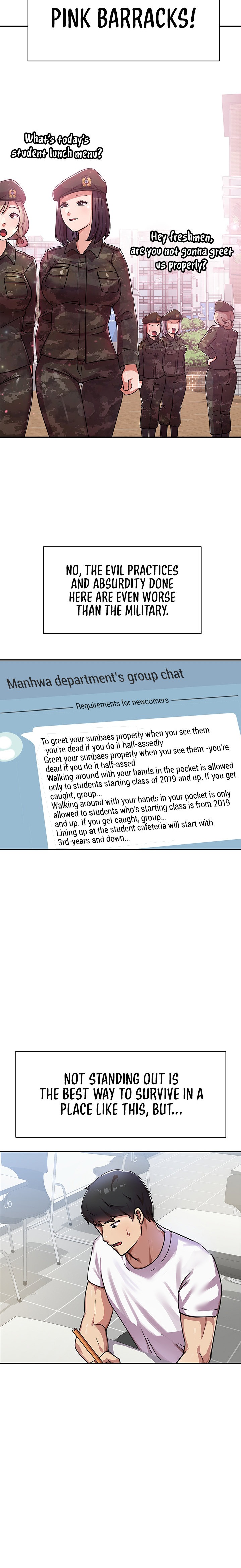 Women’s University Student who Served in the Military chapter 1 page 21