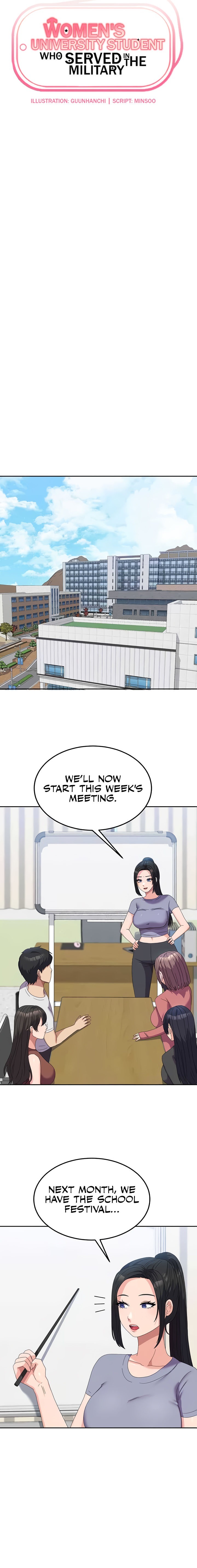 Women’s University Student who Served in the Military chapter 53 page 2