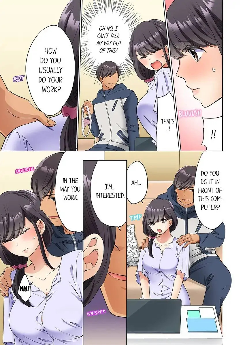 Work-at-Home Clerk, Cums on All Fours! chapter 5 page 6