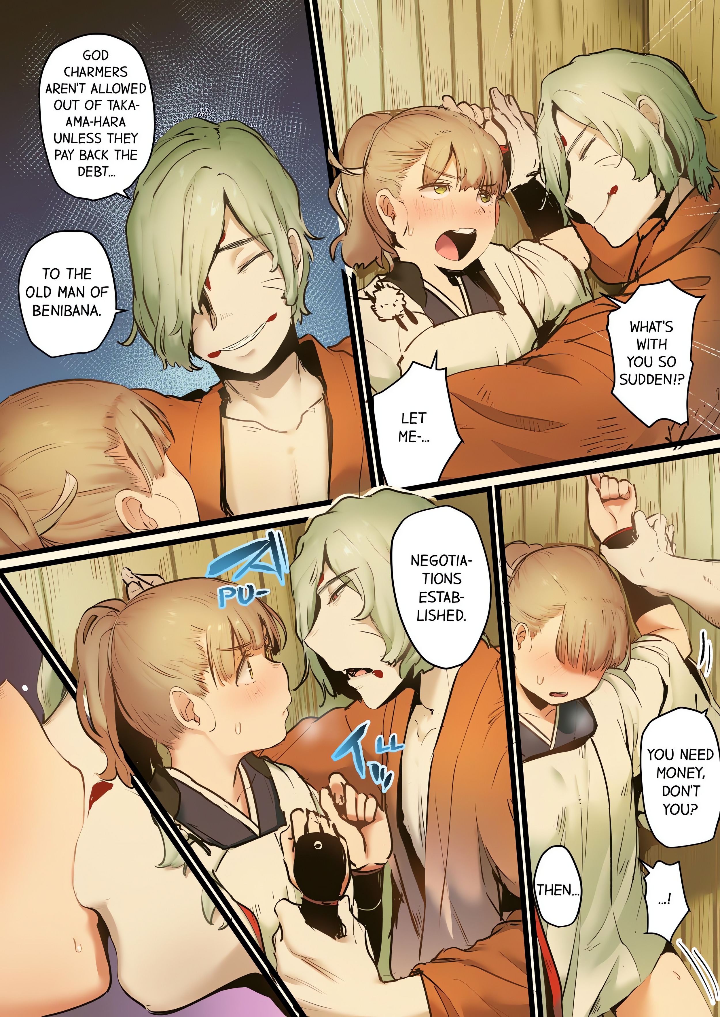 Yaoyorozu Sex~My Virginity Was Taken by Japanese Gods~ (Uncensored) chapter 10 page 7