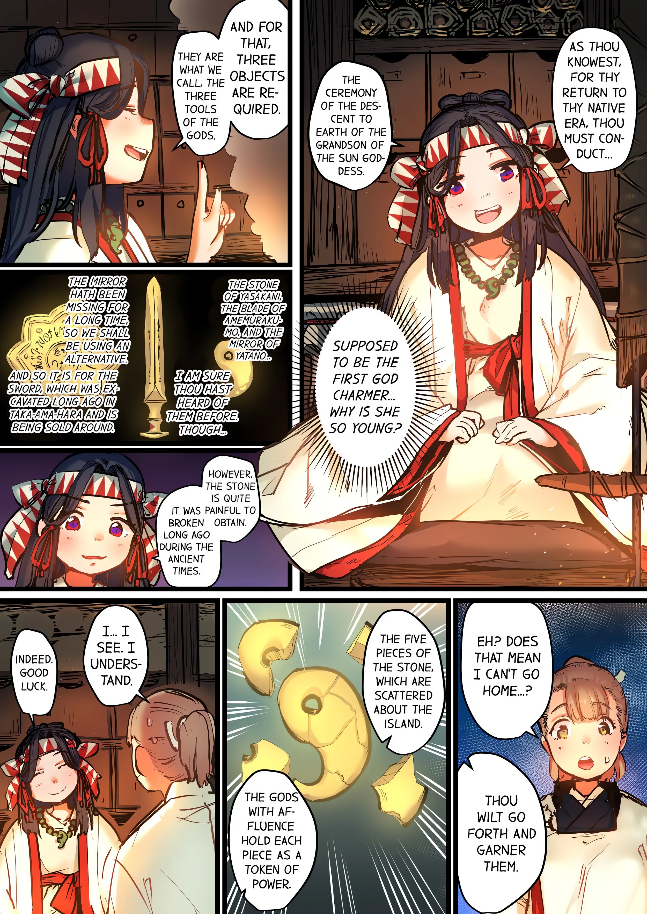 Yaoyorozu Sex~My Virginity Was Taken by Japanese Gods~ (Uncensored) chapter 13 page 3