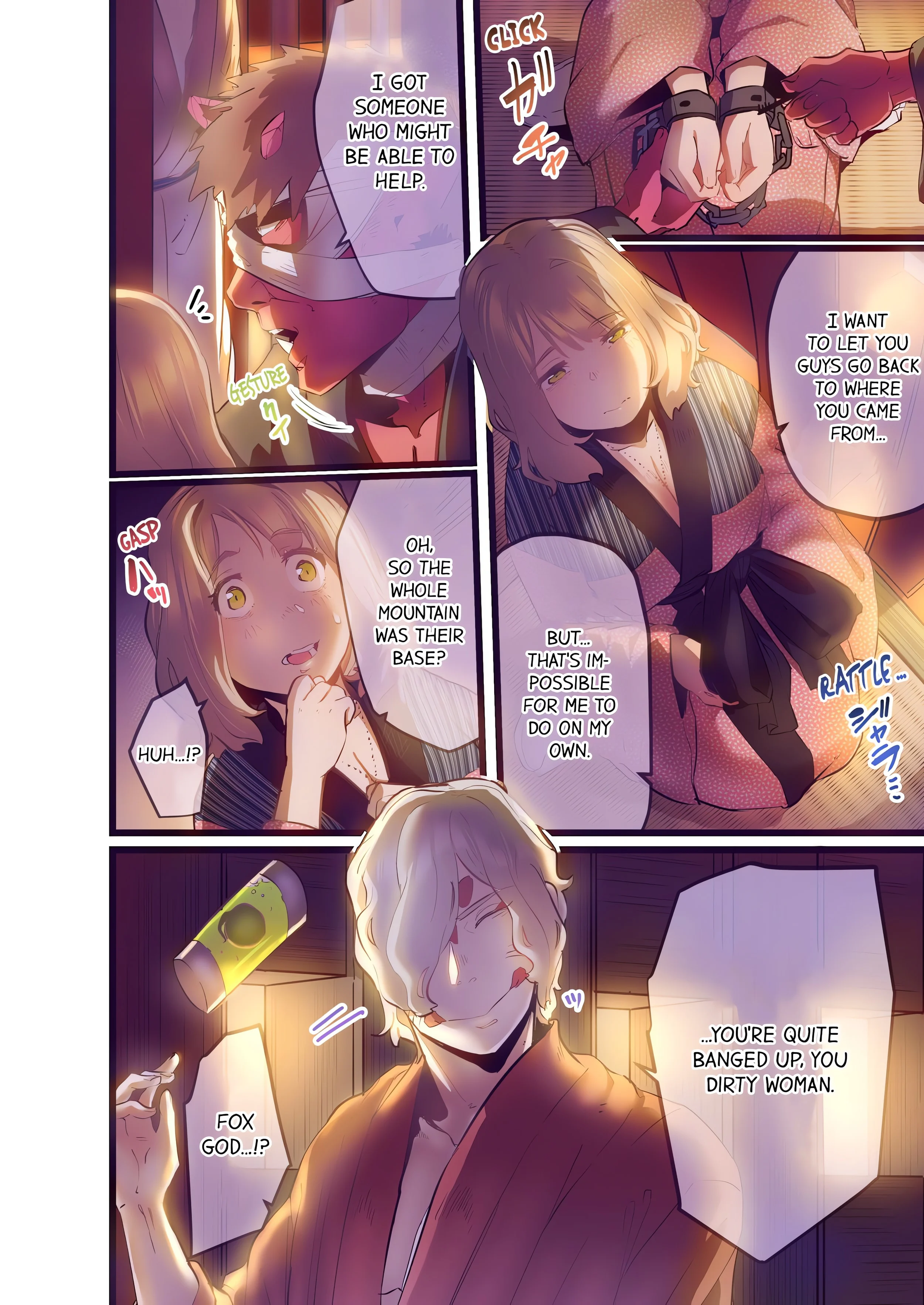 Yaoyorozu Sex~My Virginity Was Taken by Japanese Gods~ (Uncensored) chapter 28 page 8