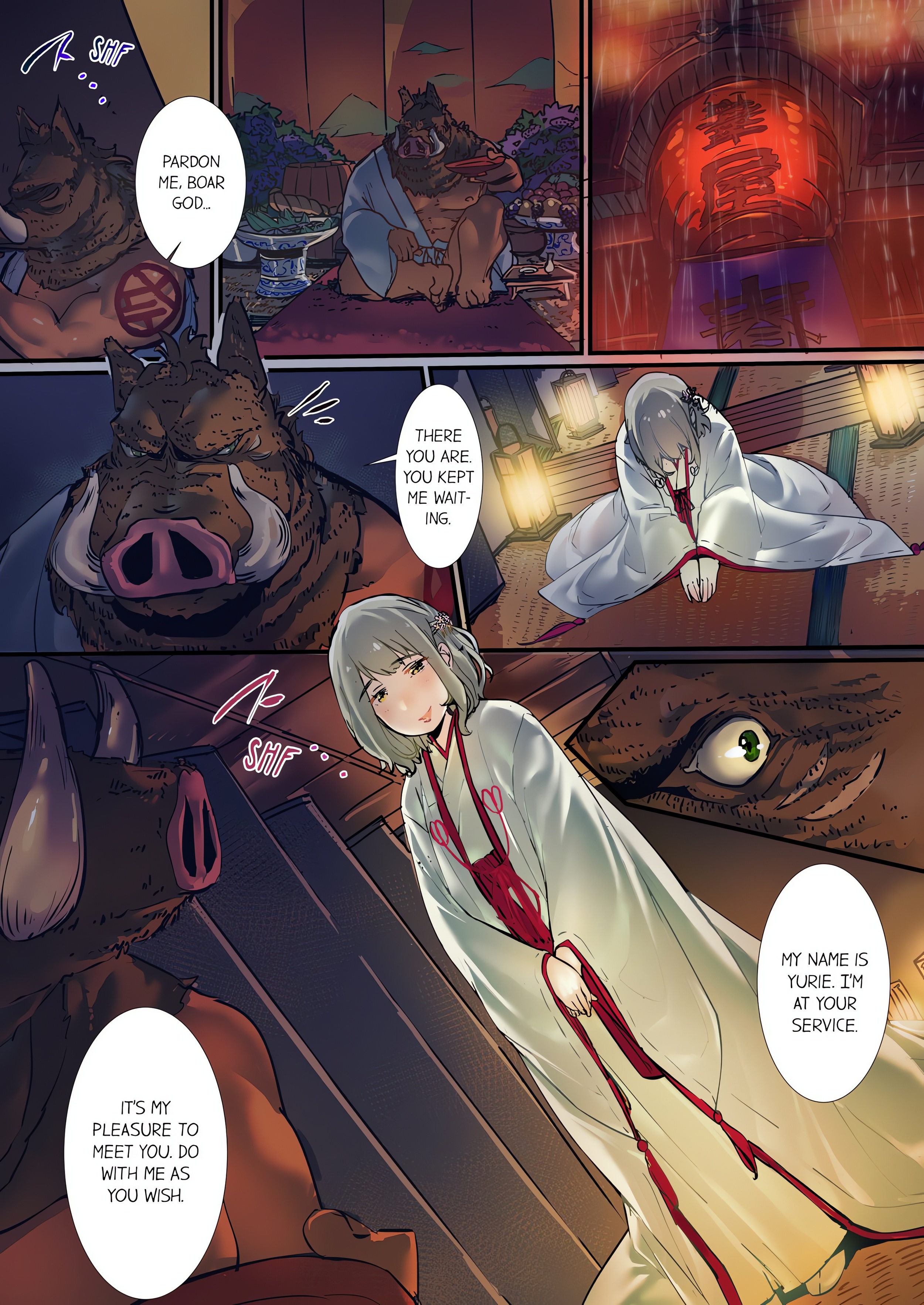 Yaoyorozu Sex~My Virginity Was Taken by Japanese Gods~ (Uncensored) chapter 3 page 7