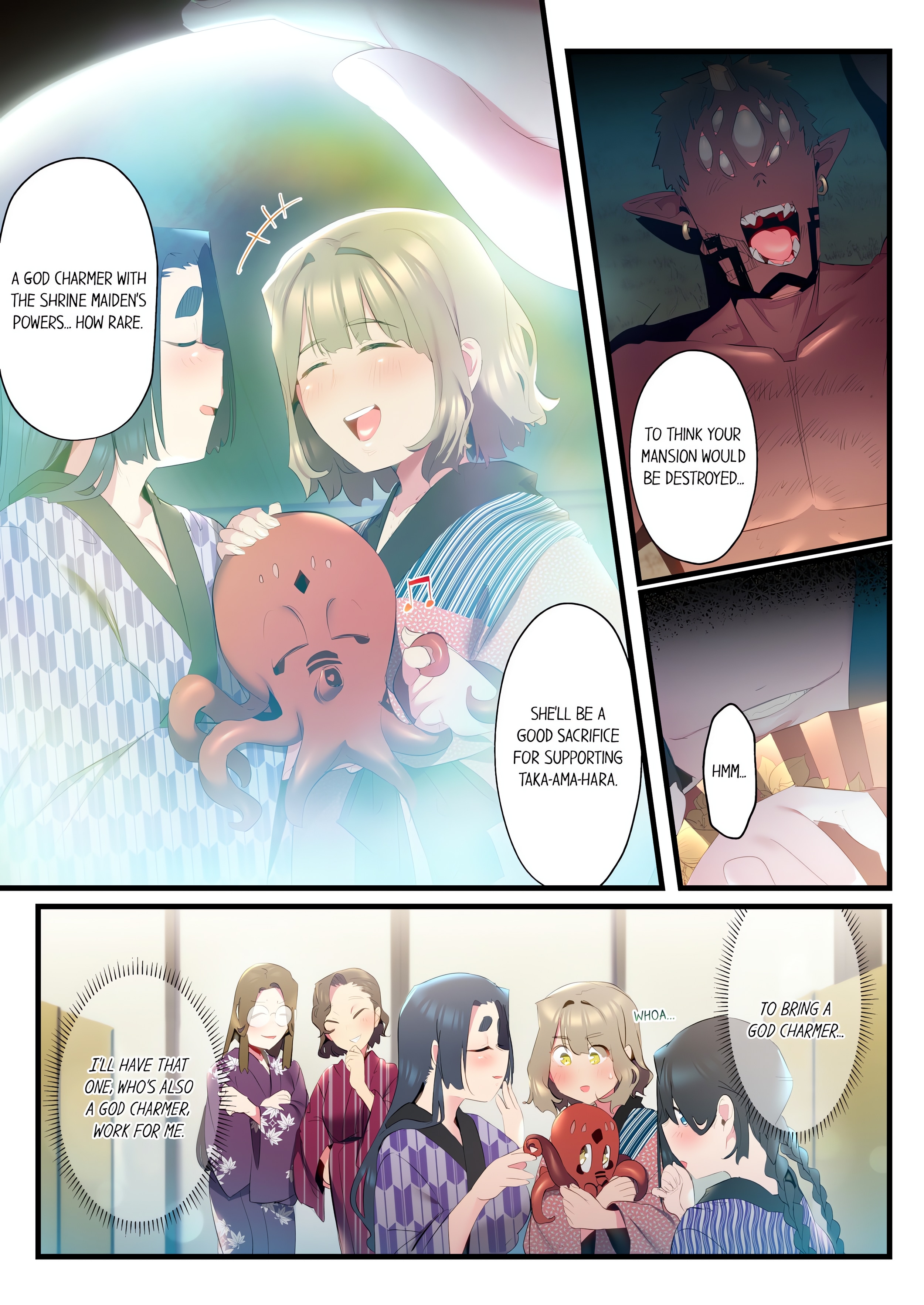 Yaoyorozu Sex~My Virginity Was Taken by Japanese Gods~ (Uncensored) chapter 54 page 8