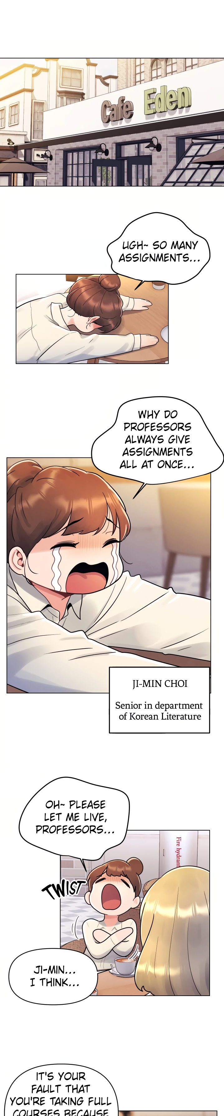 You Are My First chapter 8 page 1