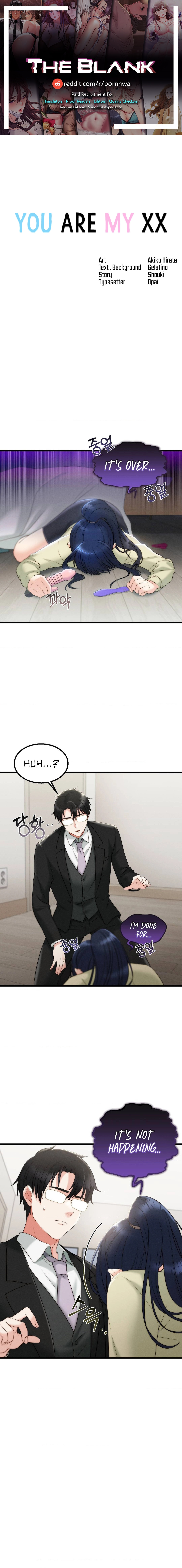 You are my XX chapter 3 page 1