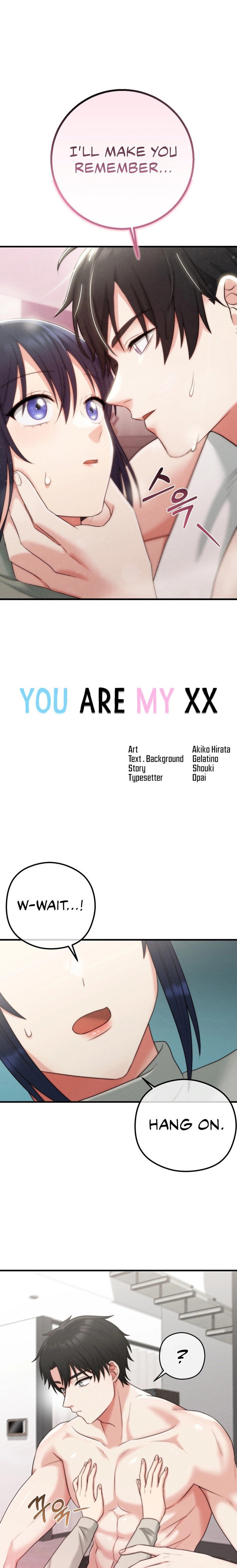 You are my XX chapter 6 page 1