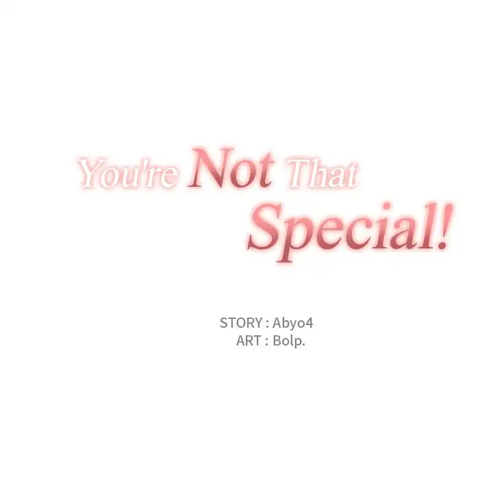 You are not that Special! chapter 4 page 30